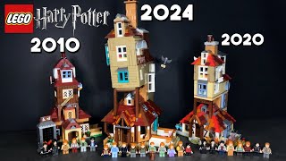 EVERY LEGO Harry Potter BURROW Set Comparison! 2010 vs 2020 vs 2024!