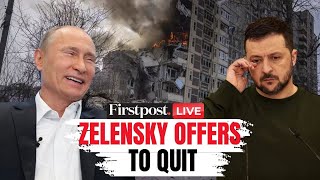 Russia Ukraine War LIVE: Zelensky Offers to Quit for NATO Membership | Trump Putin Talks | N18G