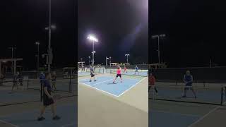 Las Vegas Pickleball action 3.5-4.0 bangers