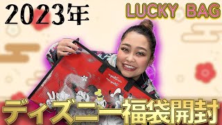 【ディズニー福袋】2023年の3500円福袋開封したらとんでもない金額のものが出てきて大満足！！！！