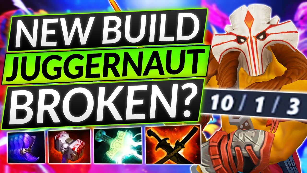 NEW CARRY BUILD Is BREAKING The META - JUGGERNAUT Is FREE MMR - Dota 2 ...