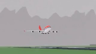 Northwest Flight 85 (Roblox Landing Animation)