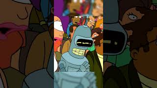 BENDER CHEATS AT THE HORSE RACE (THE LUCK OF THE FRYRISH)  #futurama #shorts #foryou #cartoon