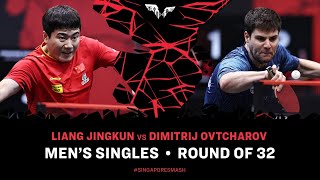 Liang Jingkun vs Dimitrij Ovtcharov | MS R32 | Singapore Smash 2025