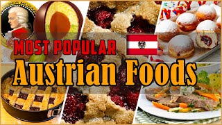 Top 10 Most Popular Austrian Dishes || Austrian Best Street Foods || OnAir24