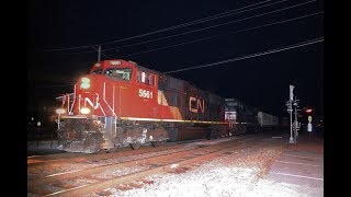 [4K] Rare! CN SD75I 5661 With an Awesome Nathan K5HL on PAS 28N! [January 2019]