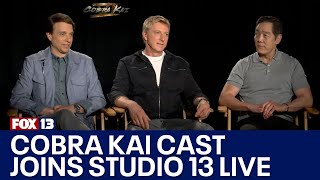 Cobra Kai's Ralph Macchio, William Zabka & Yuji Okumoto REVEAL The Advice They’d Tell Their Younger