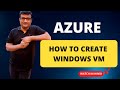 How to create a Windows Virtual Machine in Azure - Demo in Hindi