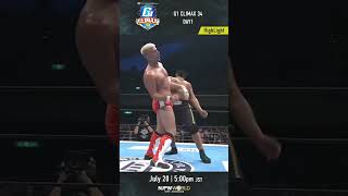 新日本プロレス『G1 CLIMAX 34』(7.20) ハイライト #shorts