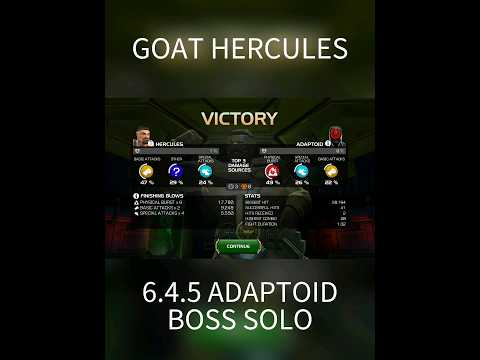 MCOC 6.5.4 JEFE ADAPTOID EN SOLITARIO #marvel #mcoc #mcocgameplay