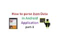 Android JSON  Parsing Tutorial 1 | ShoutCafe.com