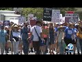 Hundreds participate in 'March For Our Lives' rally against gun violence in downtown LA | ABC7