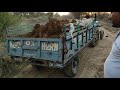 hmt 3522 with loaded mud trolley filled by jcb xcenlece@vishal000