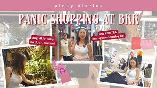 PANIC SHOPPING AT BKK (BANGKOK) | Pinky Tobiano [Episode 9]