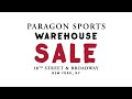 2018 paragon sports warehouse sale