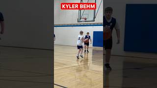 Kyler Behm crossover dribble basketball game 2/8/25 Youth Sports #basketball #kylerbehm #sports