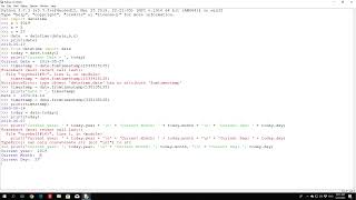 Date & Time in Python (Printing and Calculating Date and Time)