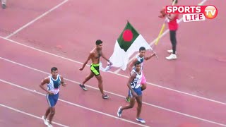 পুরুষ 4 x 400 রীলে রেস । Relay Race । ১৫তম জাতীয় সামার এ্যাথলেটিক্স প্রতিযোগিতা ২০১৯। Sports Life TV