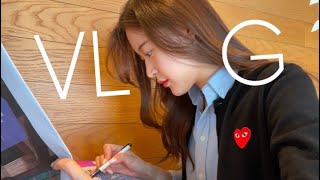 vlog. 프리랜서 아나운서이자 다시 취준생 모드로 돌아온 자의 일상 브이로그 📚