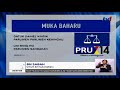 pru14 bn sabah umum 22 muka baharu 26 april 2018