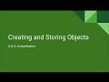 AP CS A Unit 2 Lesson 2 - Creating and Storing Objects (Instantiation)