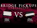 DiMarzio EVOLUTION vs TONE ZONE - Passive Bridge Guitar Pickup Comparison Tone Demo