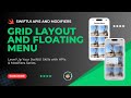 Grid Layout & Floating Menu | SwiftUI APIs & Modifiers
