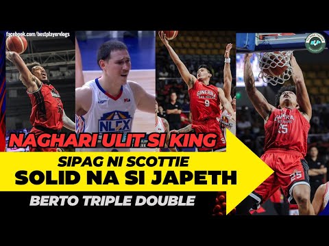 SOLID SI JAPETH | NAGHARI ULIT SI KING | SIPAG NI SCOTTIE | TRIPLE DOUBLE SI BOLICK | PBA UPDATES