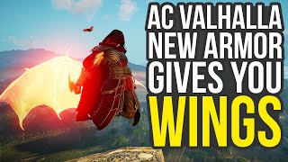 New Vampire Armor Gives You Wings In Assassin's Creed Valhalla (AC Valhalla Night Rogue Pack)
