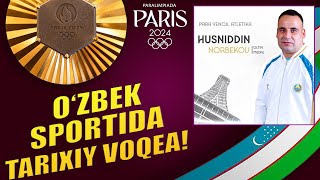 O‘ZBEK SPORTIDA TARIXIY VOQEA! HUSNIDDIN NORBEKOV UCH KARRA PARALIMPIYA O‘YINLARI G‘OLIBI BO‘LDI!