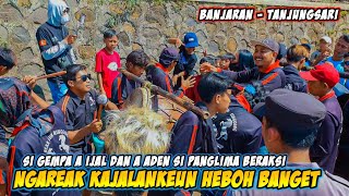 NGAREAK KAJALANKEUN ‼️ Si Gempa A Ijal \u0026 A Aden Si Panglima Beraksi || Cuta Muda Group Di Banjaran