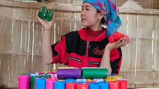 The Beauty of Traditional Tet: Young Girl Preserves Culture Through Banh Khao.