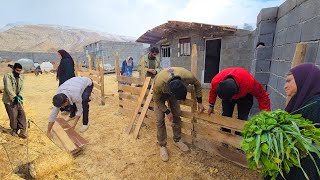 ❄️🏡Amir and Family Transform Their Backyard in the Rain!