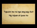 isang tanong isang sagot kaye cal lyrics