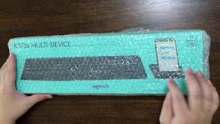 Logitech K375s Wireless Bluetooth Multi Device Keyboard Unboxing and Overview