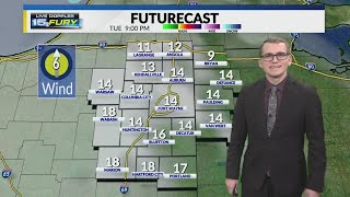 Temps rise overnight