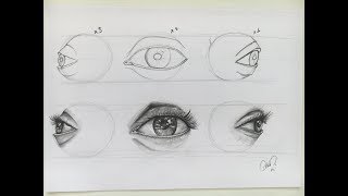 GÖZ ÇİZİMİ NASIL YAPILIR (EYE DRAWING)