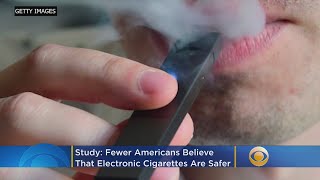 More Americans Think E-Cigarettes Are Harmful, Study Says