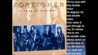 Foreigner - Double Vision (lyrics) HQ