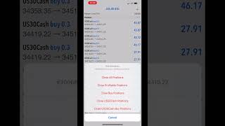 How to close multiple trade with one click 📲 #forex #nasdaq #mt5 #bulkoperation #shortsfeed