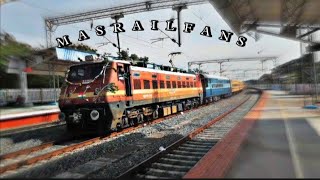 Pollachi _ podanur Junction |high speed electric crs inspection | kinathukadavu |Indian railways