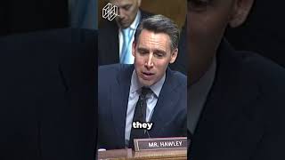 Senator Josh Hawley attacks Big Tech