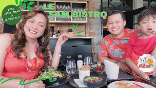 Best Restaurant in Quebec City | Sam Bistro | Le Sam Bistro Evolutif | 4K video