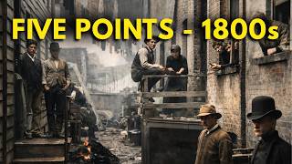 Inside New York’s Most Dangerous Slum: The Five Points | AI Remastered