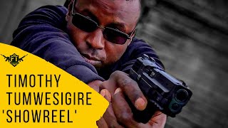 Timothy Tumwesigire Showreel while on the Firearm Training for Film \u0026 TV ECSPC / NFA Course | FT4FT