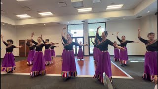 藏族舞《在那东山顶上》Tibetan Dance \