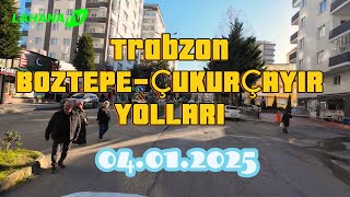 Trabzon Boztepe Çukurçayır Yollarından Yol Manzaraları #trabzon