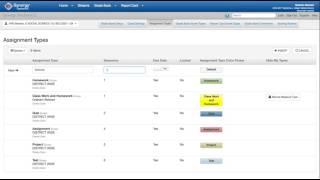 Setting up your gradebook in SYNERGY