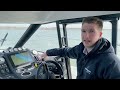 jeanneau nc 37 diesel cruiser walkaround sea test drone footage at morgan marine