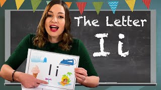 Letter I Lesson for Kids | Letter I Formation & Phonic Sound | Words that start with I